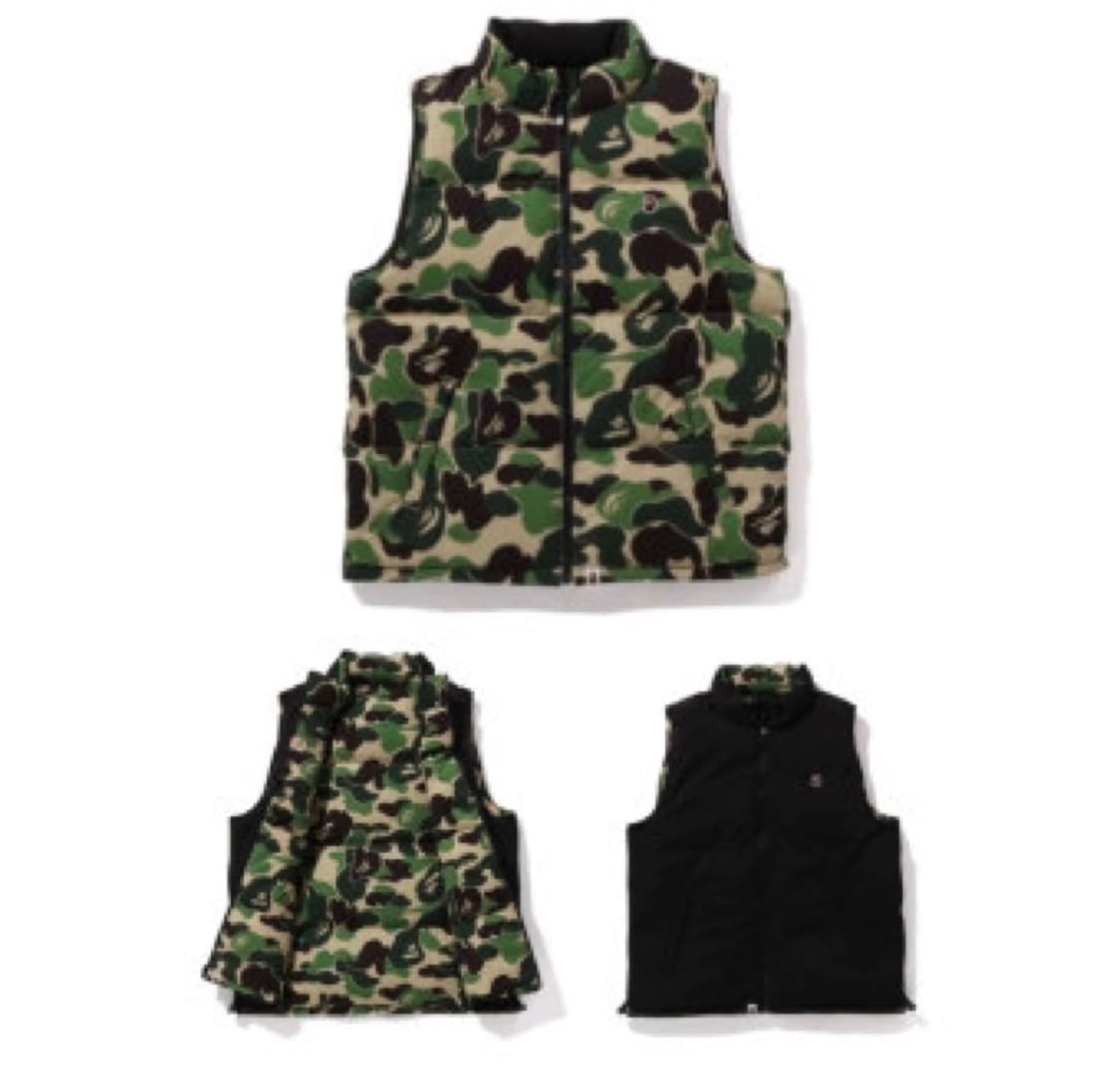 베이프 abc 카모 패딩 베스트 2xl 팝니다 상품이미지1