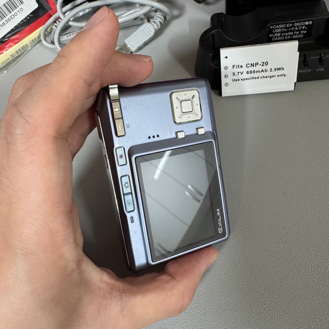 카시오 엑슬림 EX-S600 풀박스 상품이미지3