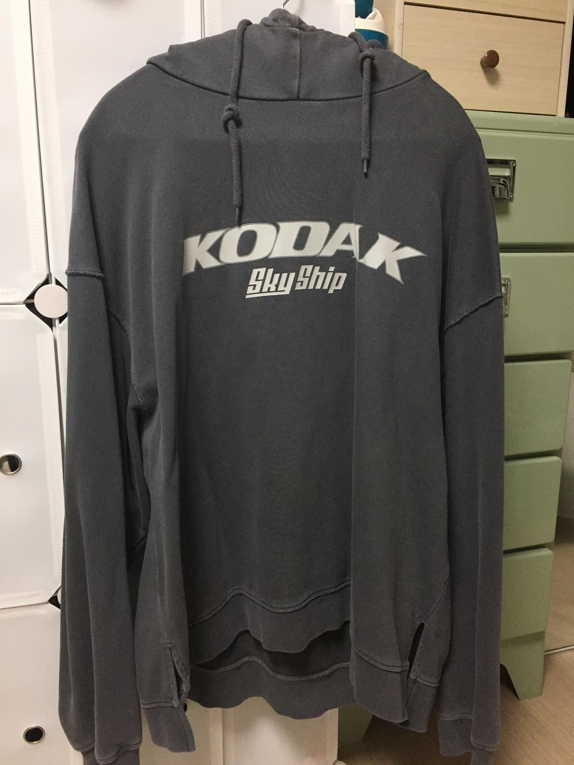 코닥 피그먼트 워싱 후드 상품이미지1