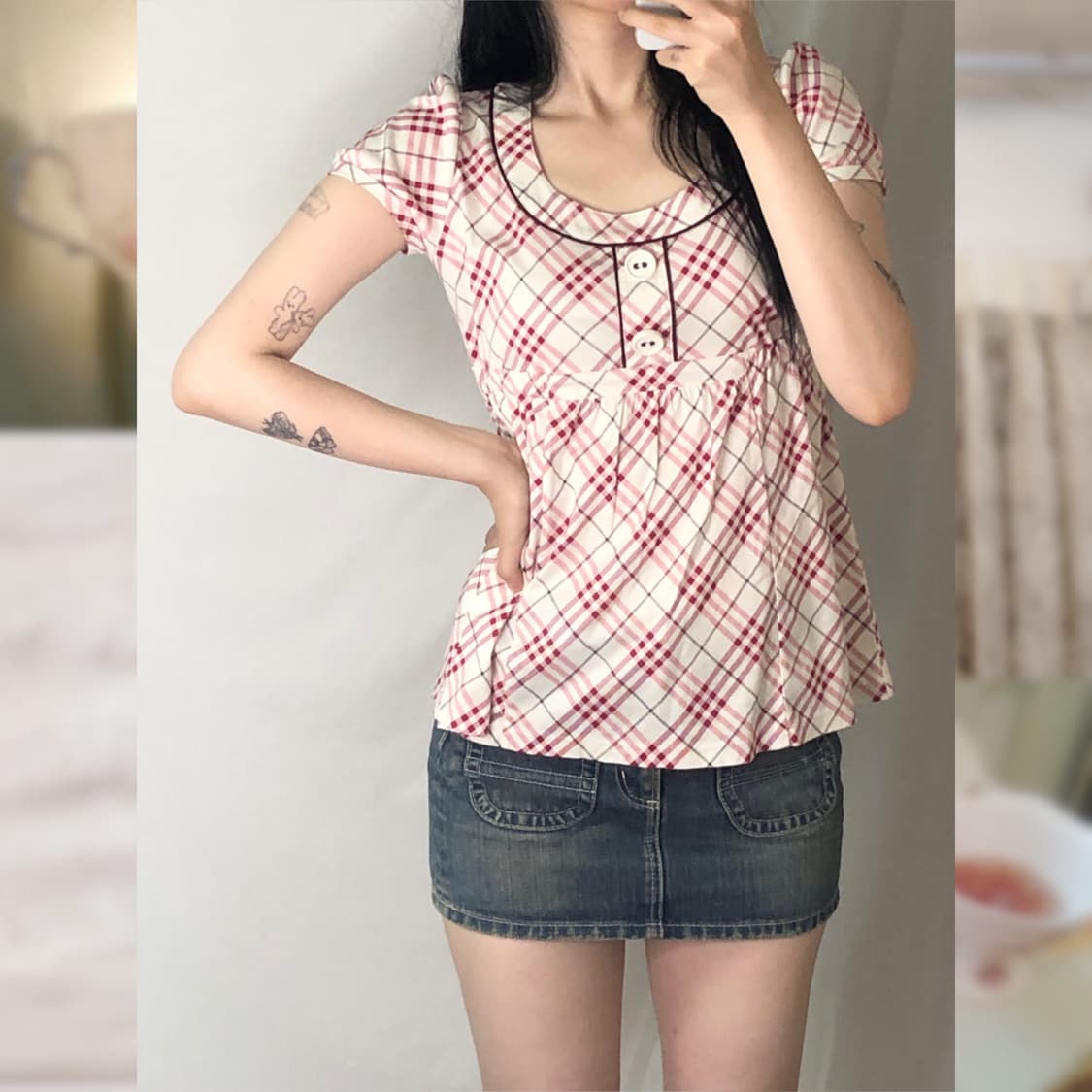 버버리 nova check BL 상품이미지3