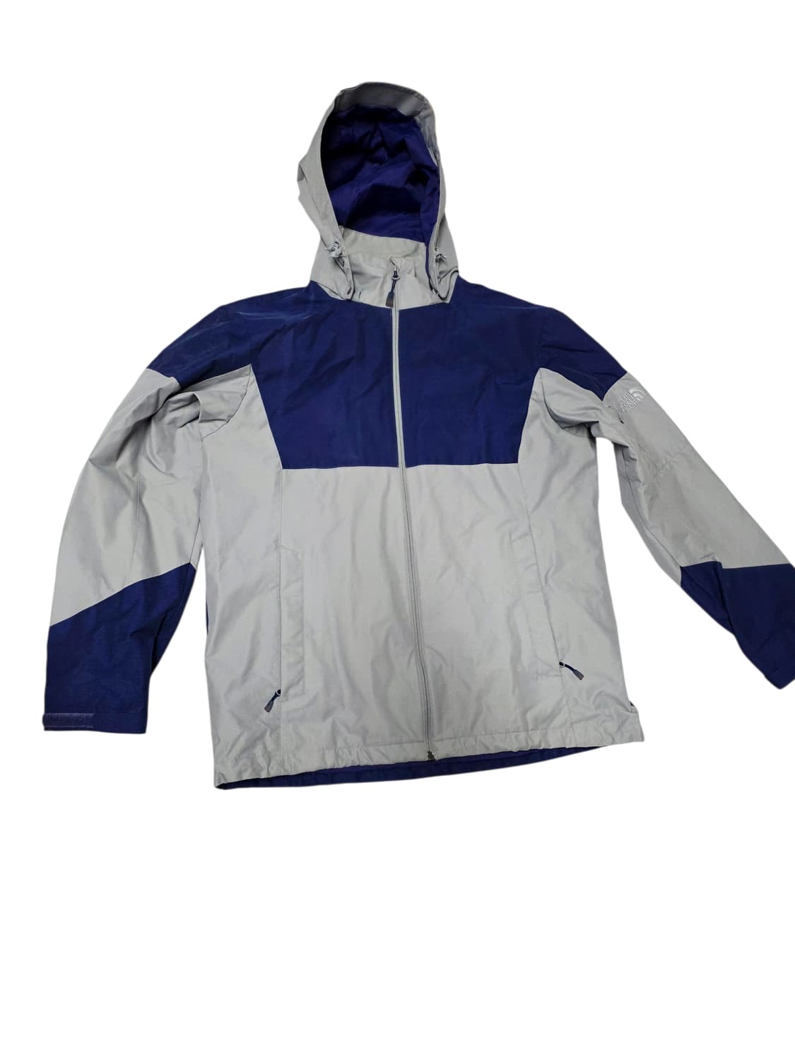 [노스페이스] 고프코어 정석 그레이 블루 배색 고어텍스 바람막이 XL  상품이미지1