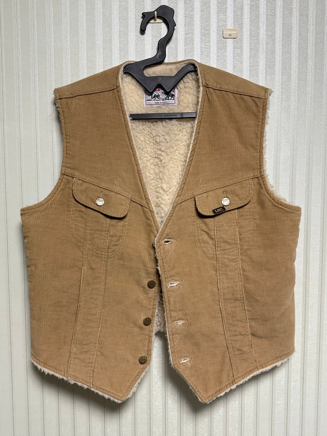 VTG Lee 스톰라이더 코듀로이 베스트 조끼자켓 상품이미지1