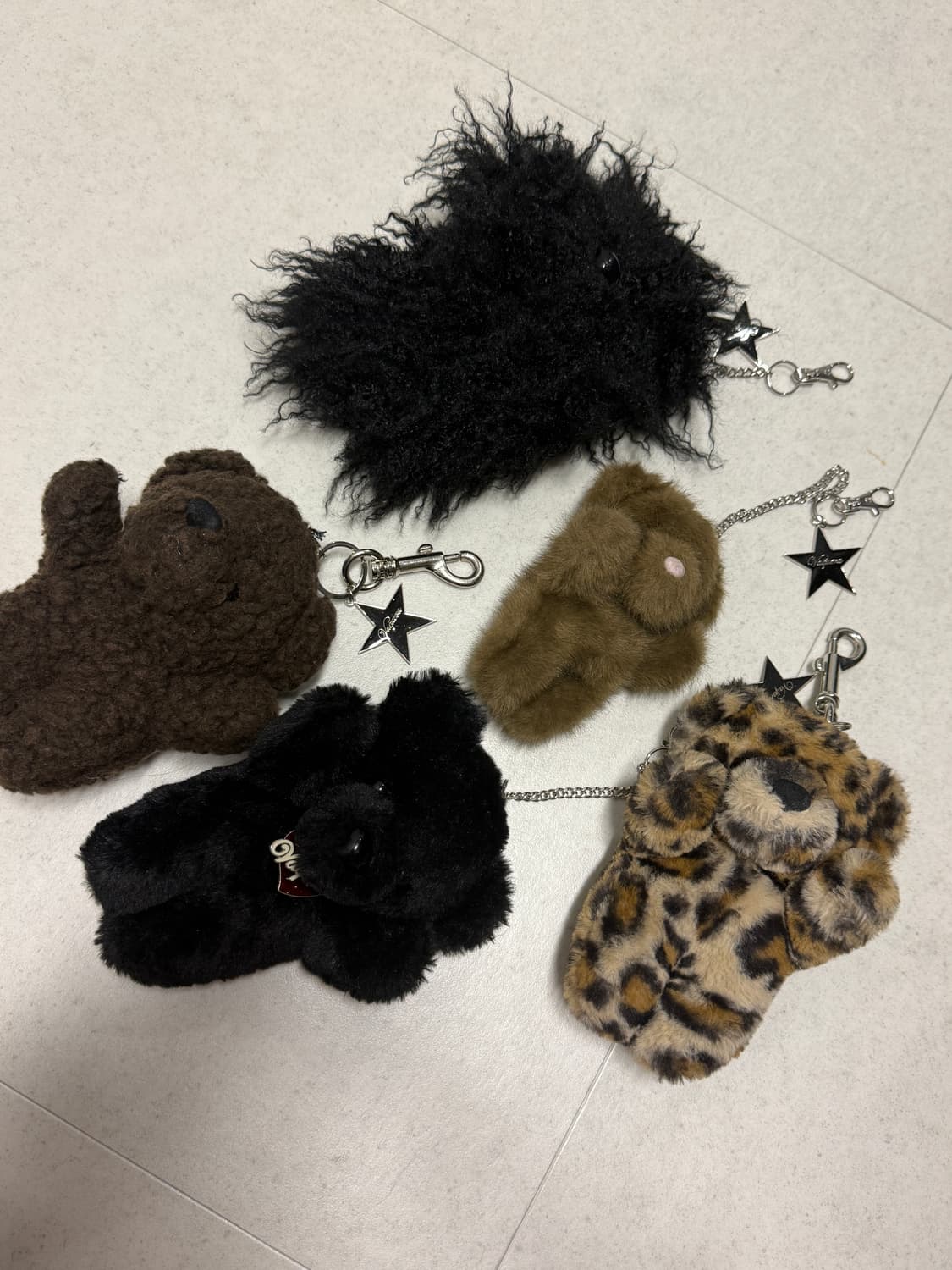 바퀘라 테디베어 키링 상품이미지1