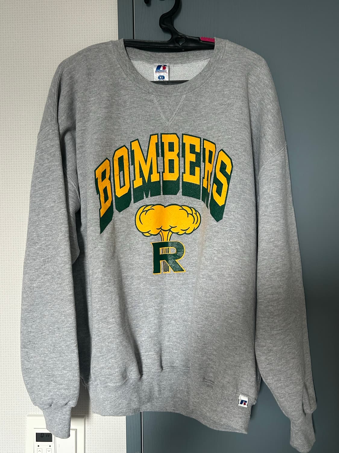 빈티지 00s 러셀 애슬레틱 53/47 그레이 스웻셔츠 XL 105 상품이미지1