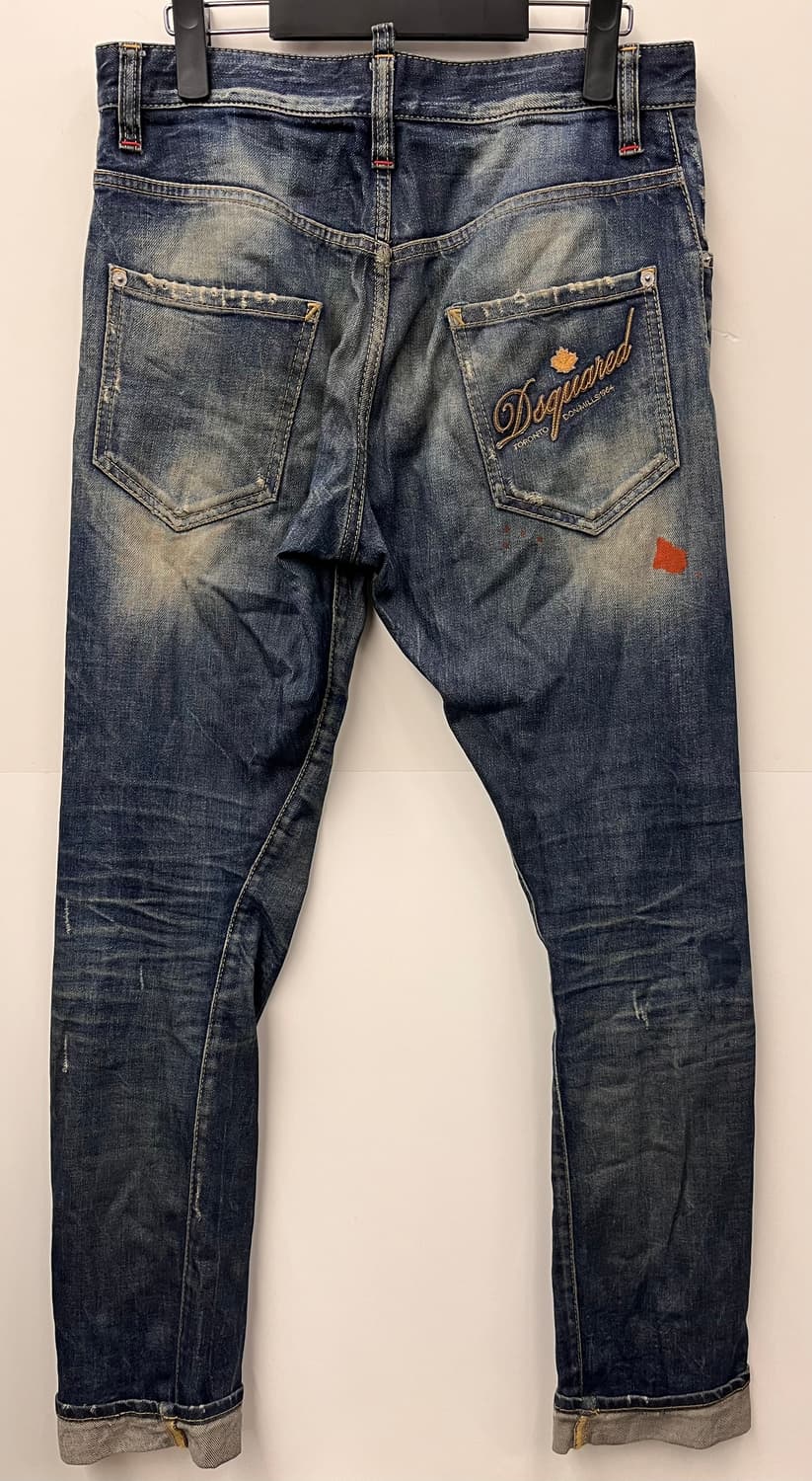 디스퀘어드2 데미지 워싱 데님 팬츠 44 상품이미지3