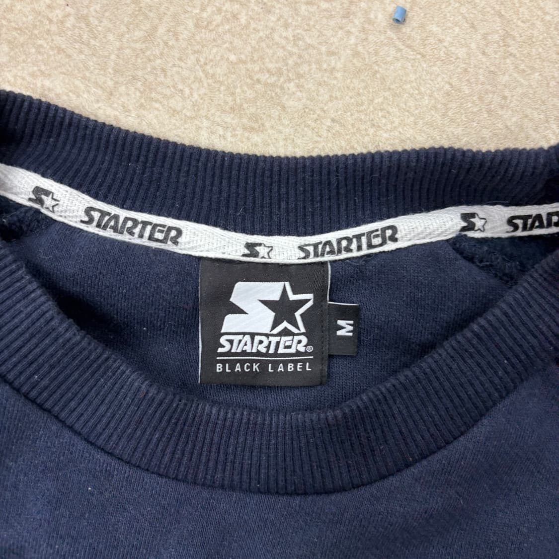 스타터 빅로고 배색 맨투맨 상품이미지3