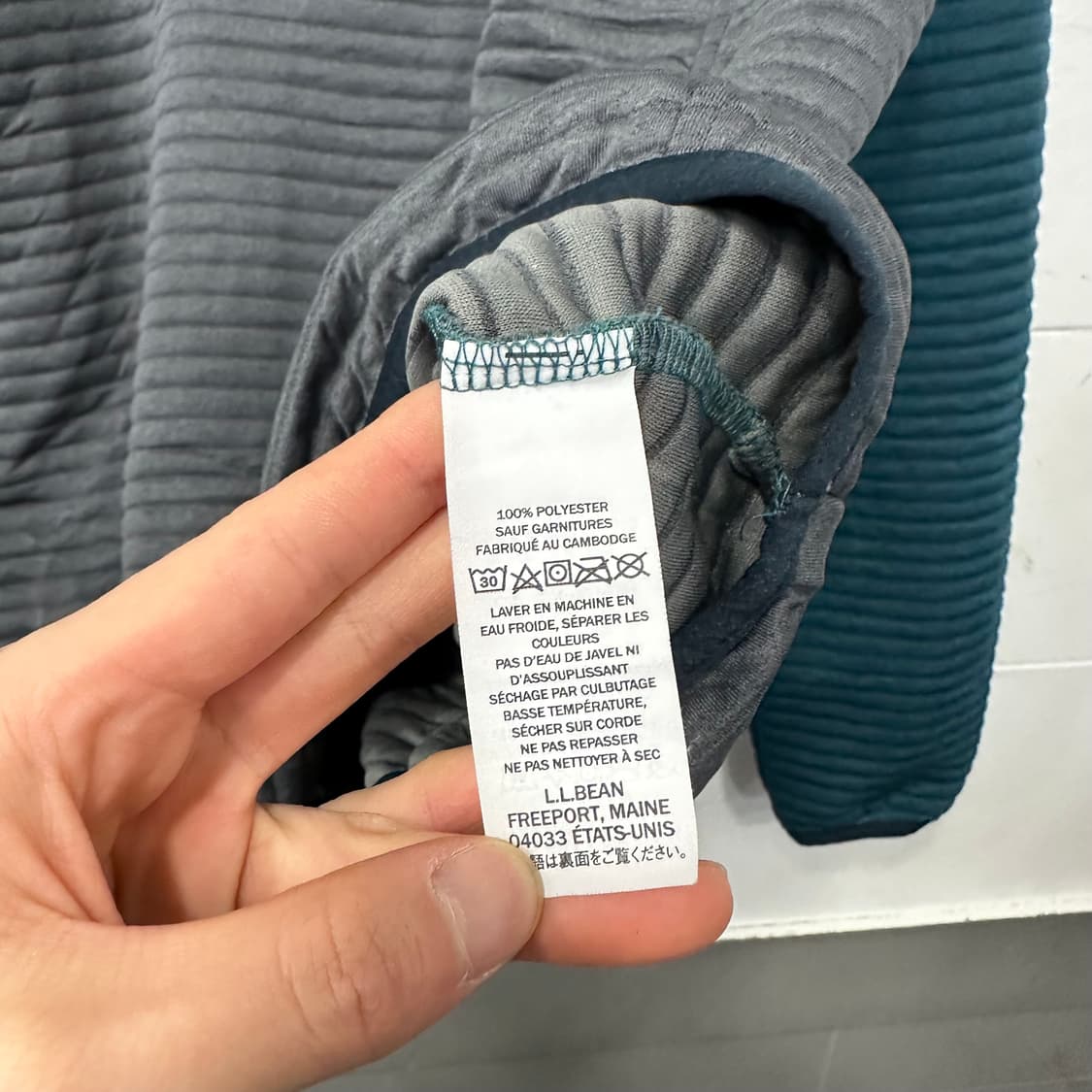 L.L.Bean USA 플리스 풀오버 상품이미지3