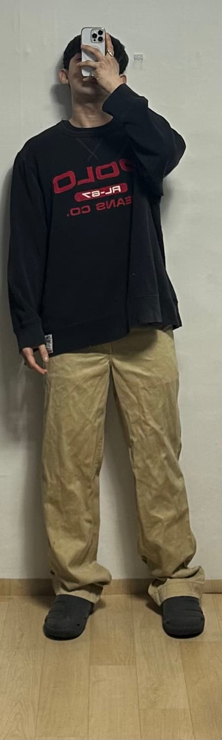 폴로 진스 로고 맨투맨 상품이미지5