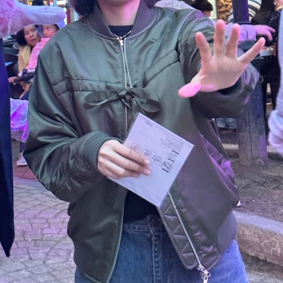 burmula (버뮬라) MA-1 STRAP JUMPER (KHAKI) 상품이미지3