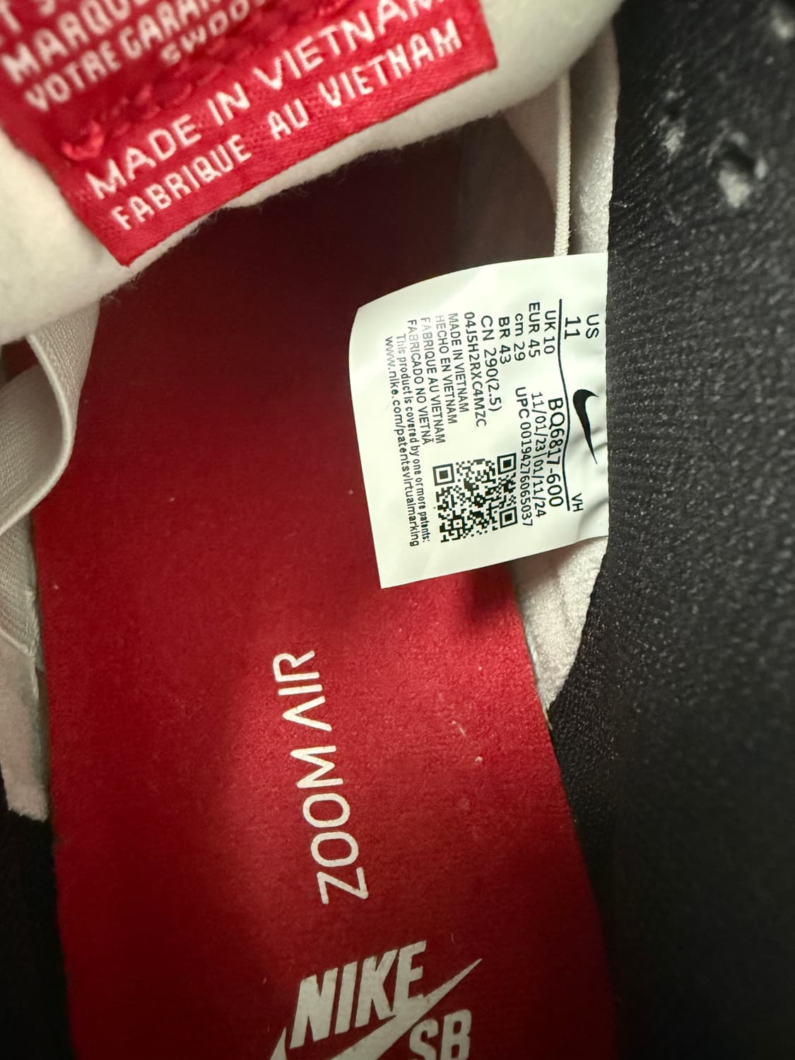 나이키 sb덩크 시카고 290 상품이미지4