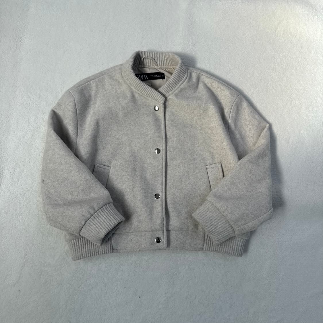 S 자라 블루종 숏점퍼 0303T 상품이미지1