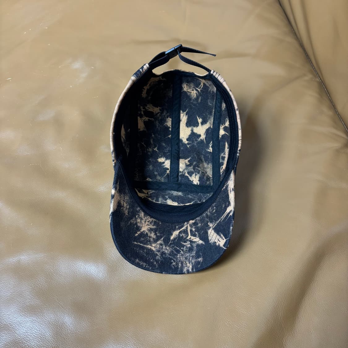 슈프림 캠프캡 모자 박스로고 데님 다이드 러스트 상품이미지6