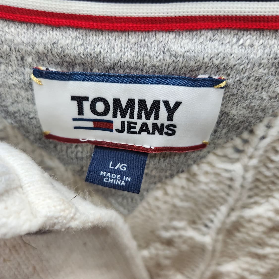 타미진스 케이블 니트 가디건 L(L) 상품이미지6