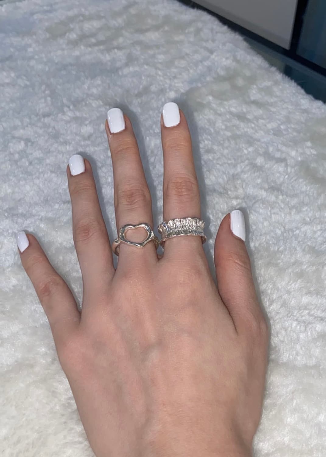 (Silver925)다니 레이스 링 12.5호 실버 반지 은반지 상품이미지7