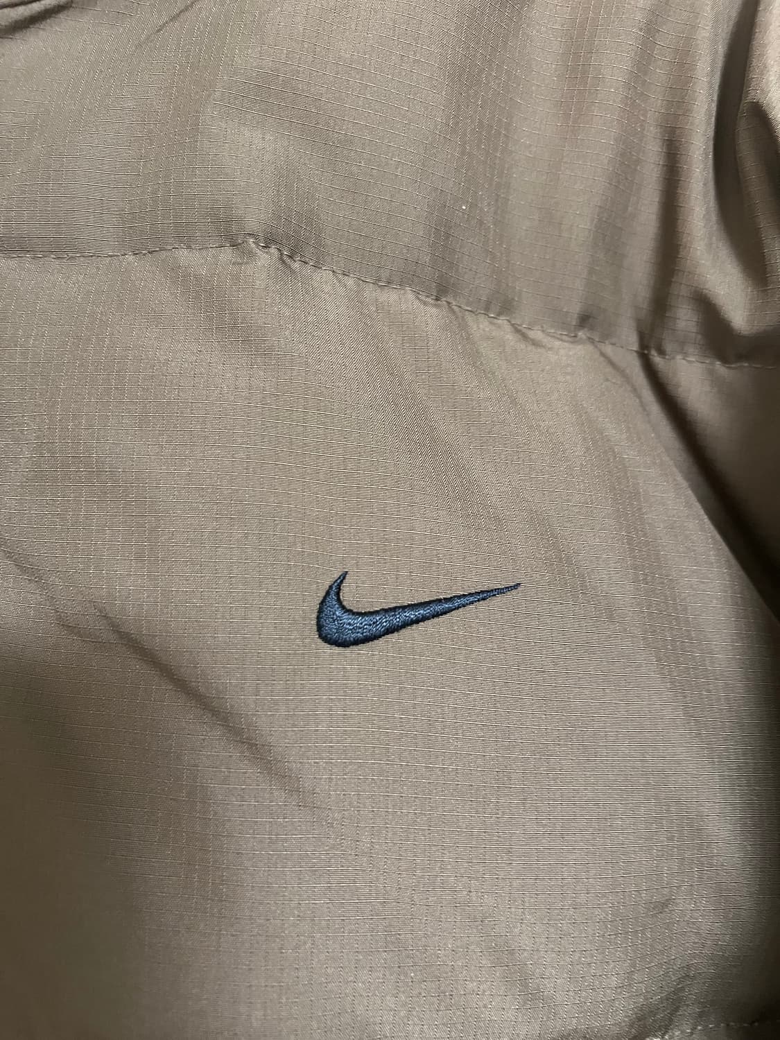 00s 나이키 올드스쿨 빈티지 뉴챔프 브라운 패딩 상품이미지3