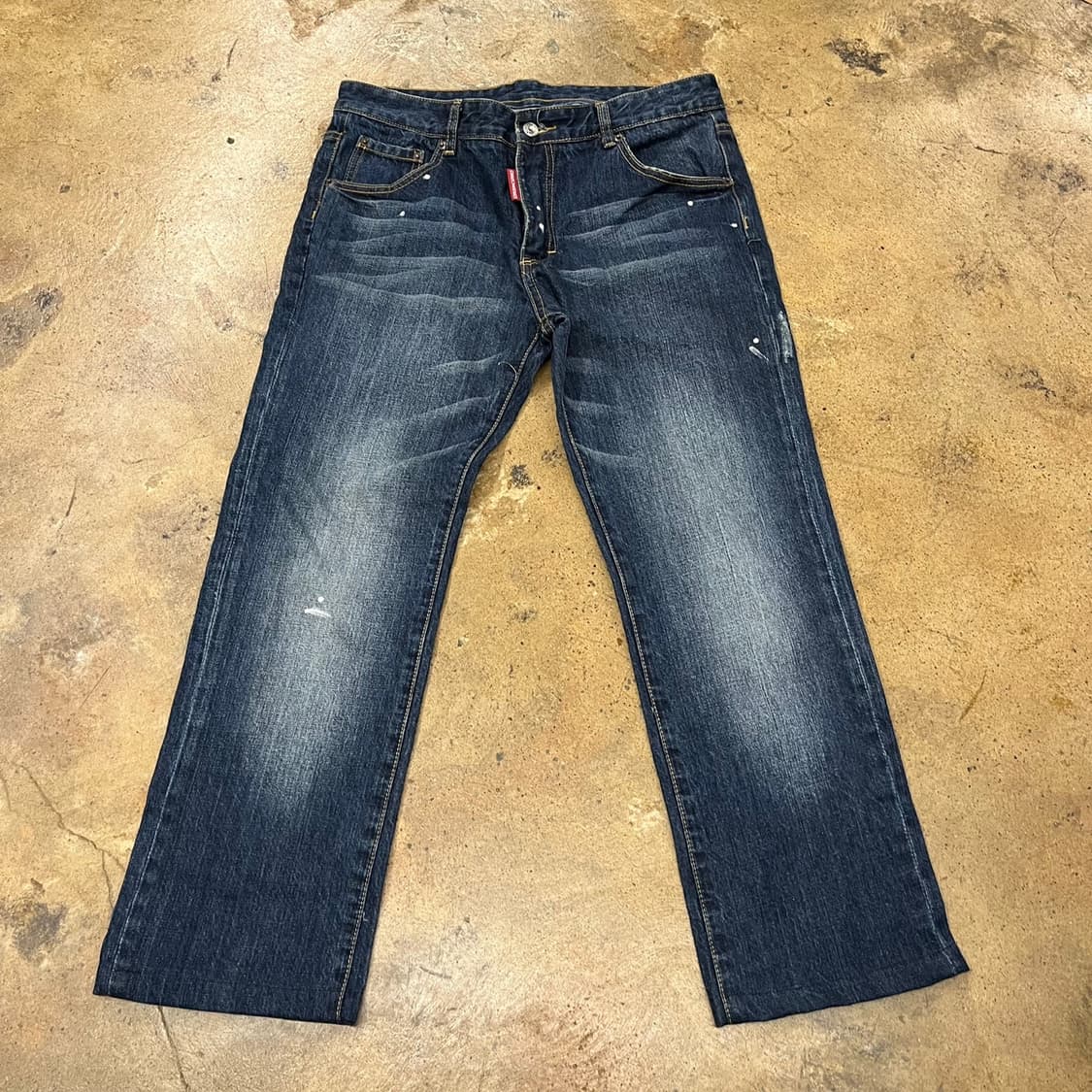 [정품/48] 디스퀘어드2 청바지 데님 페인트 워싱진 b8 상품이미지2