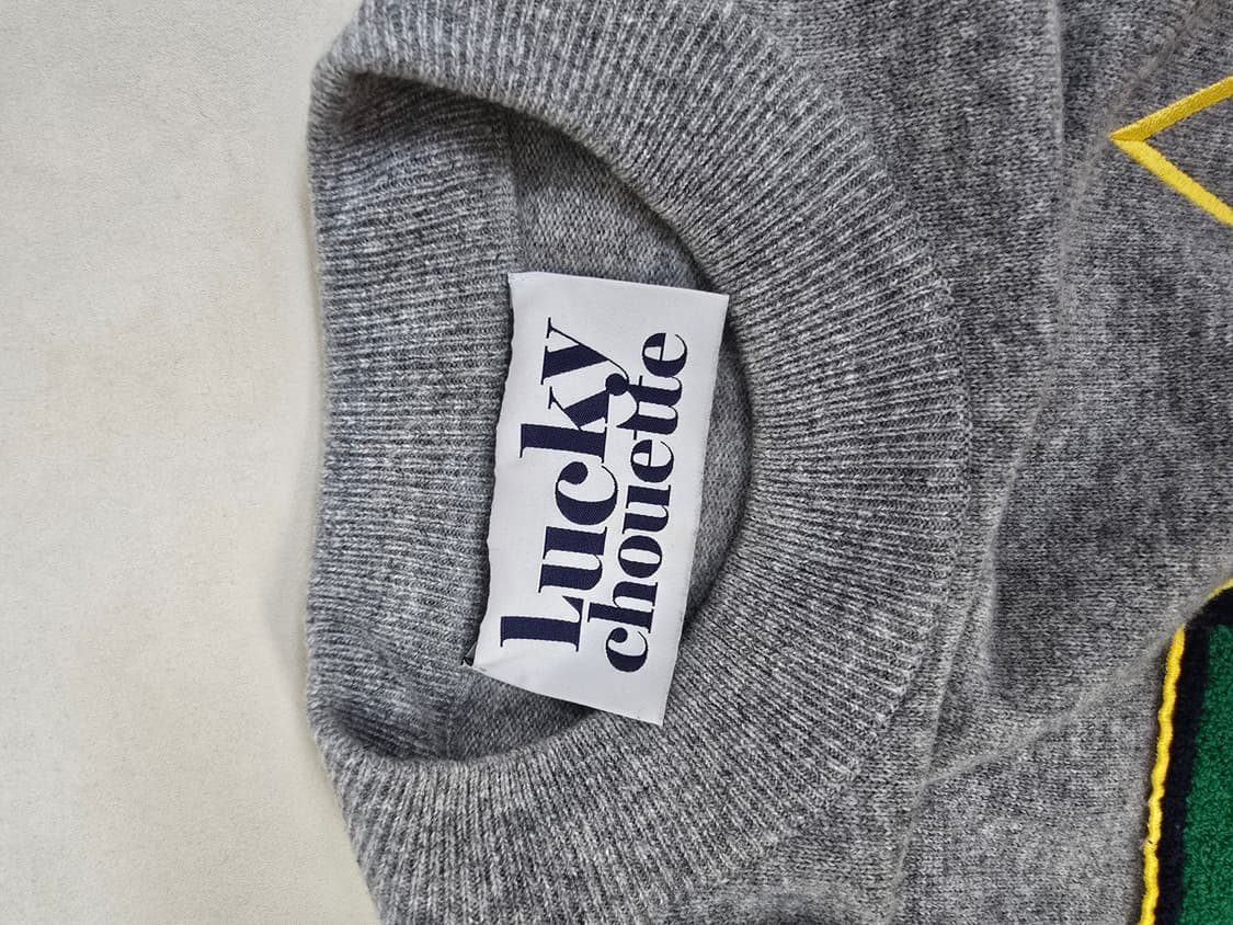 럭키슈에뜨 부클자수 루즈핏 니트 상품이미지9