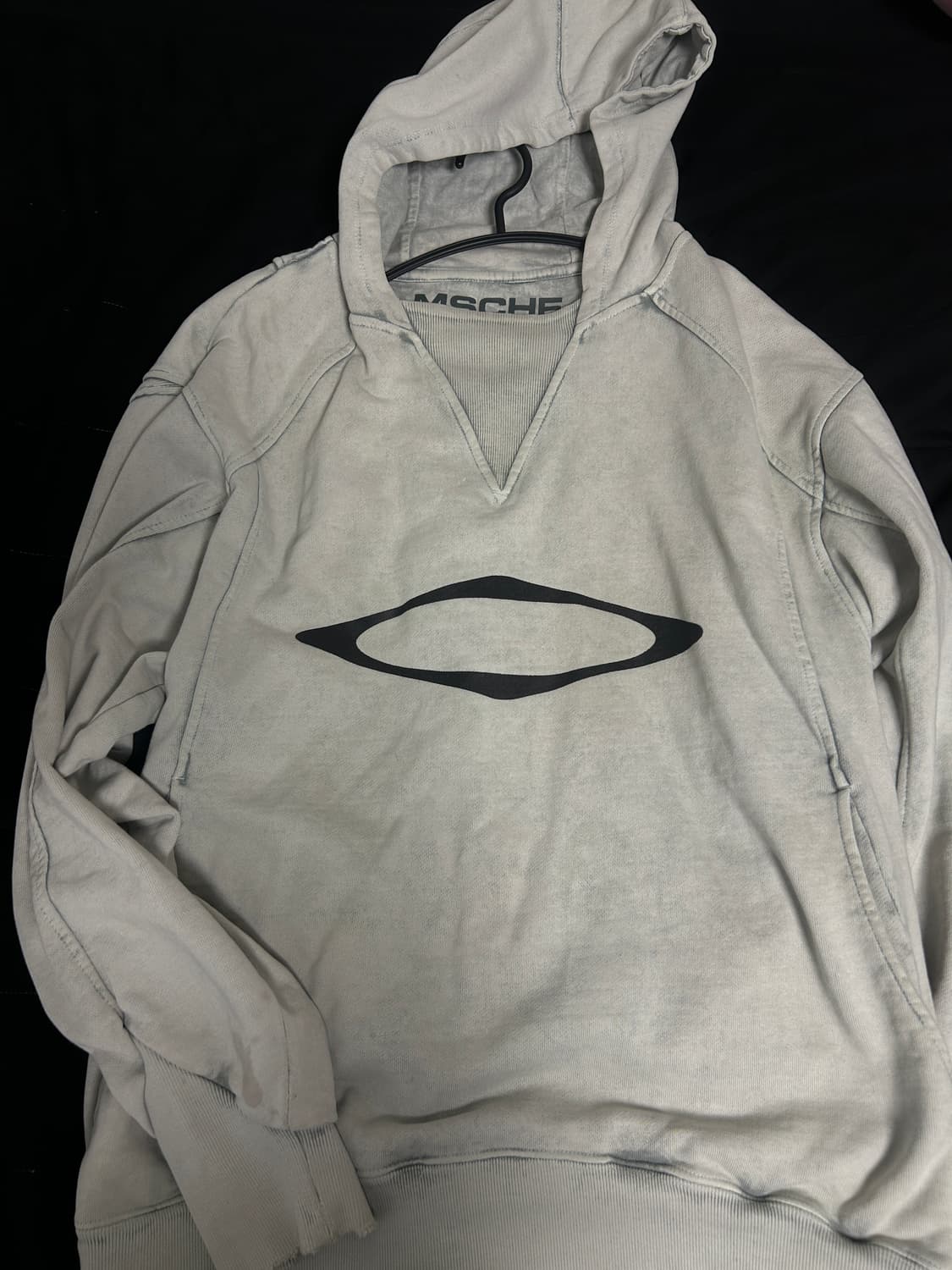 미스치프 블리치드 후드 카키 L 상품이미지1