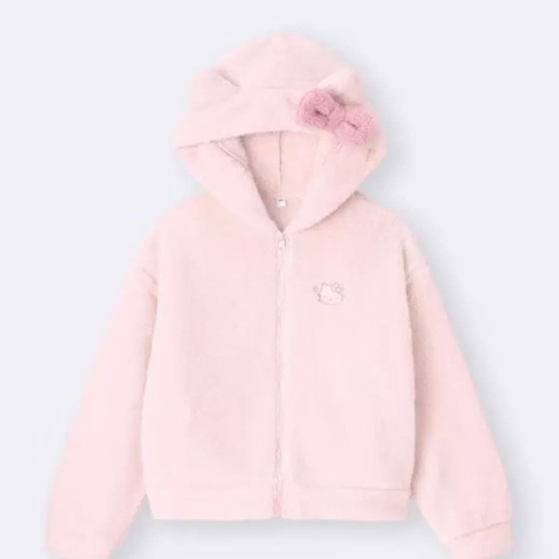 Gu 산리오 헬로키티 후드 후리스 잠옷 L 상품이미지1