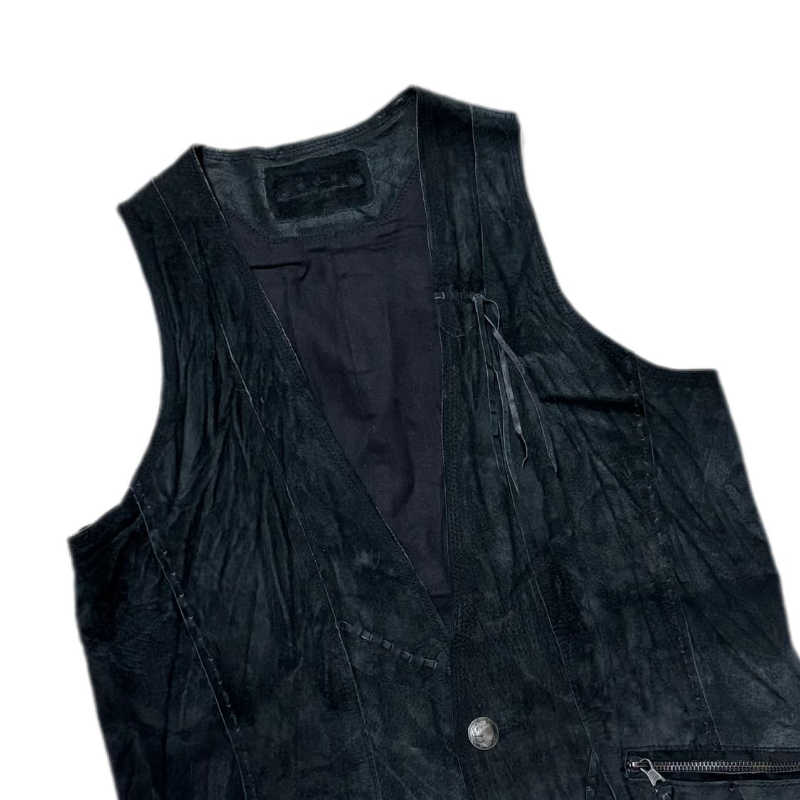 G.O.A Goa leather western vest  상품이미지2