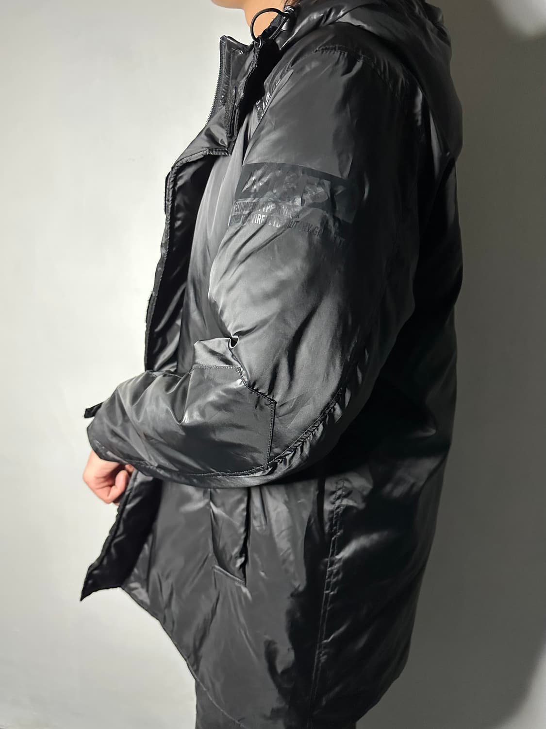 Avirex Nylon Hooded Parka (Black) 상품이미지2