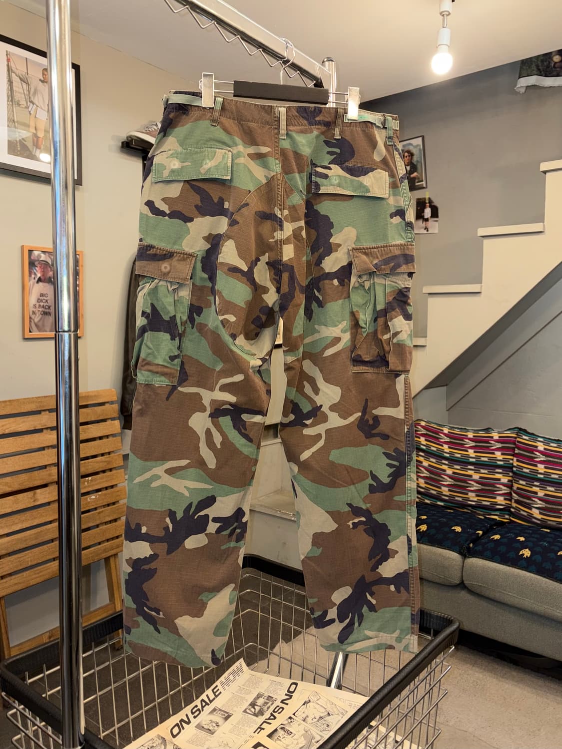 90‘s Military Woodland BDU cargo pants 상품이미지7
