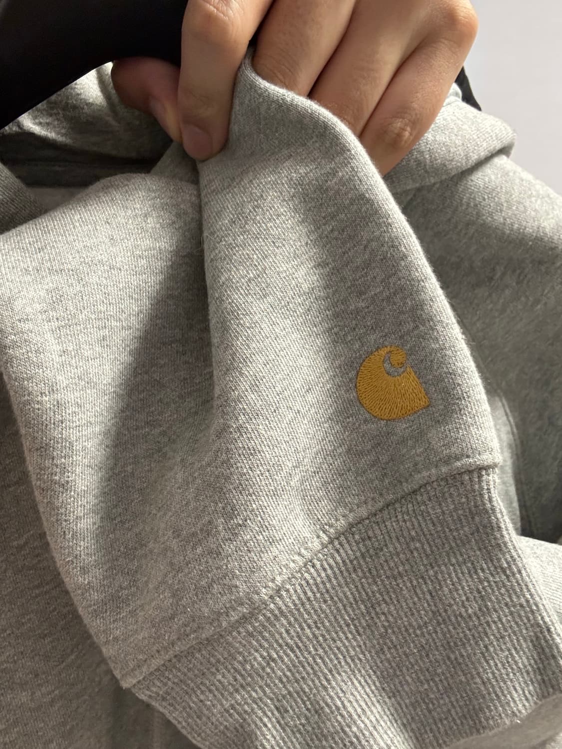 Carhartt WIP 칼하트 윕 회색 후드티 L 상품이미지4