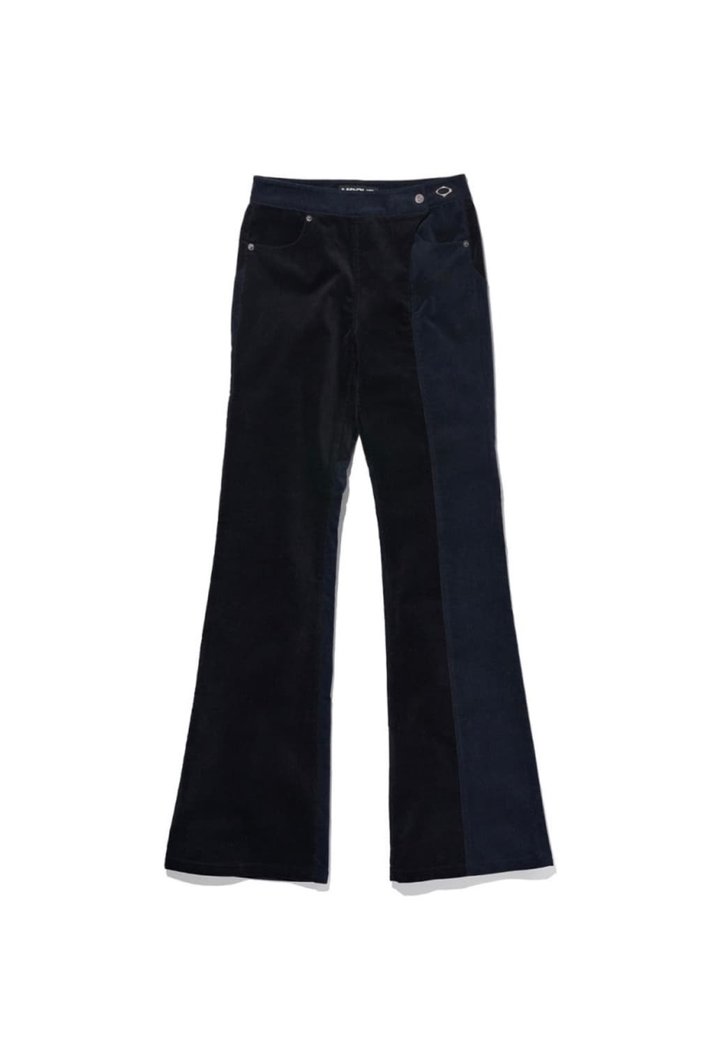 미스치프 코듀로이 부츠컷 블랙 상품이미지1