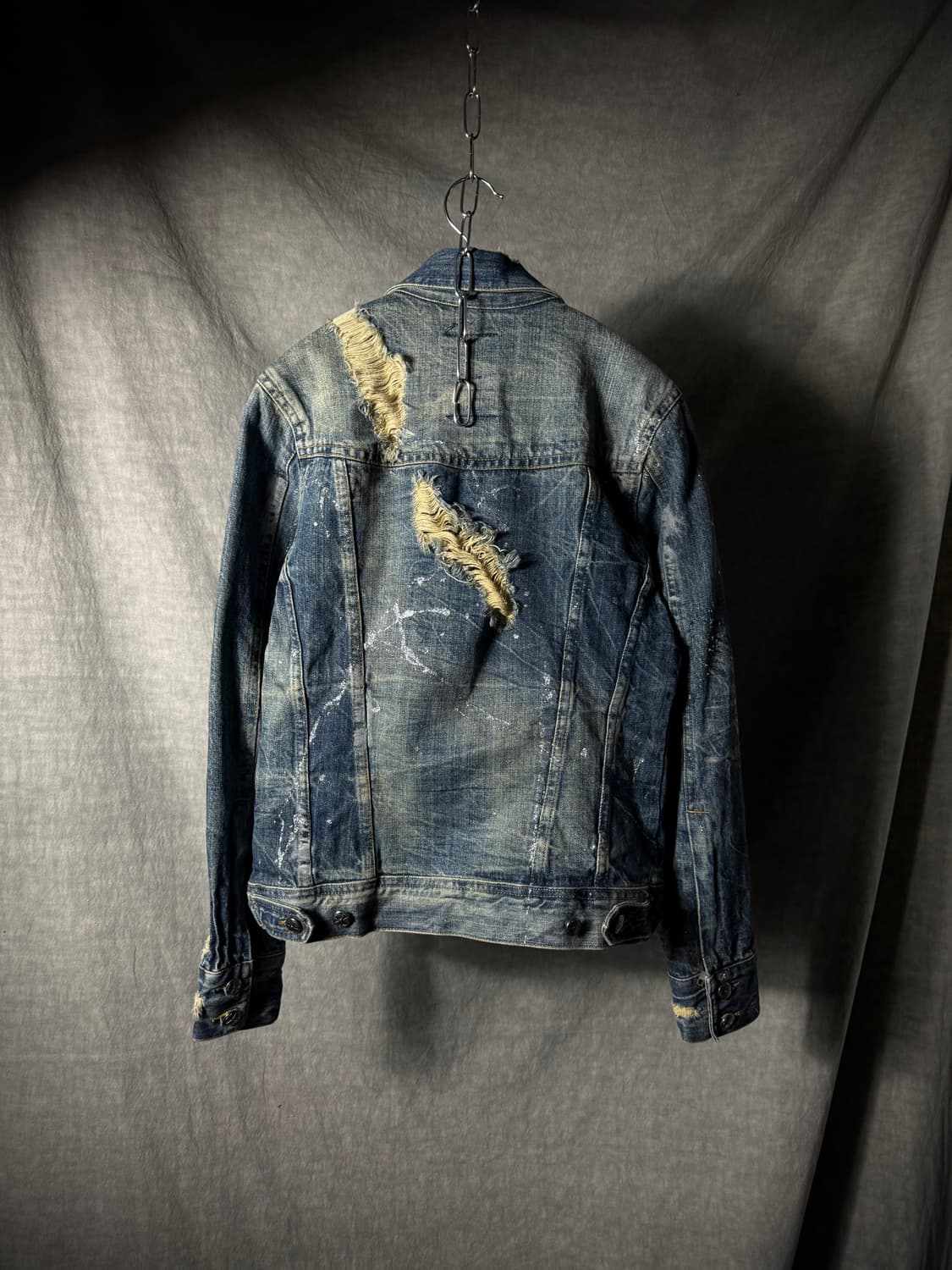 Midas Archive Distressed Denim Jacket 상품이미지6