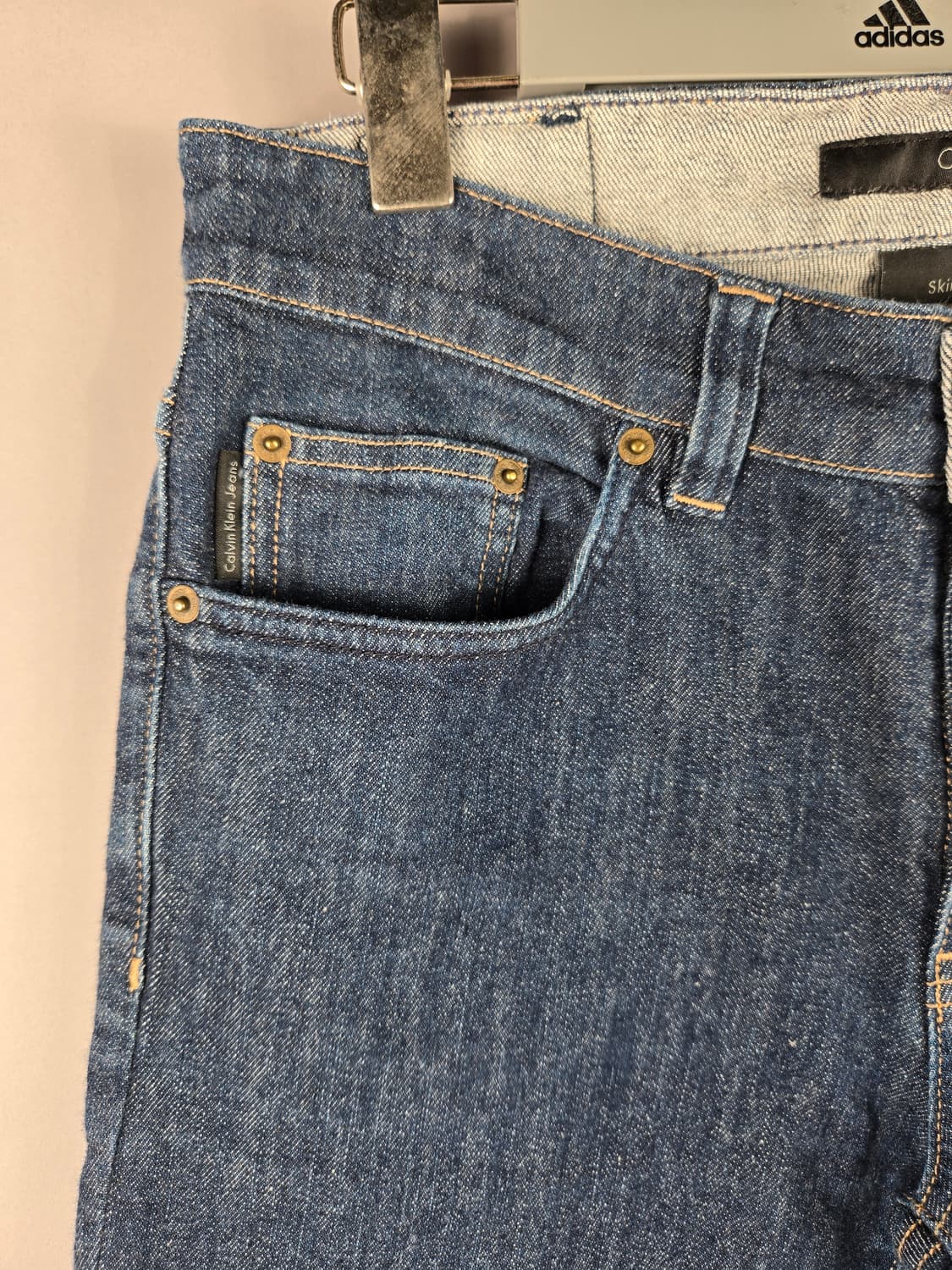 [무료배송]캘빈클라인 CK 여성 32 스판 스키니 데님 팬츠 청바지 상품이미지3