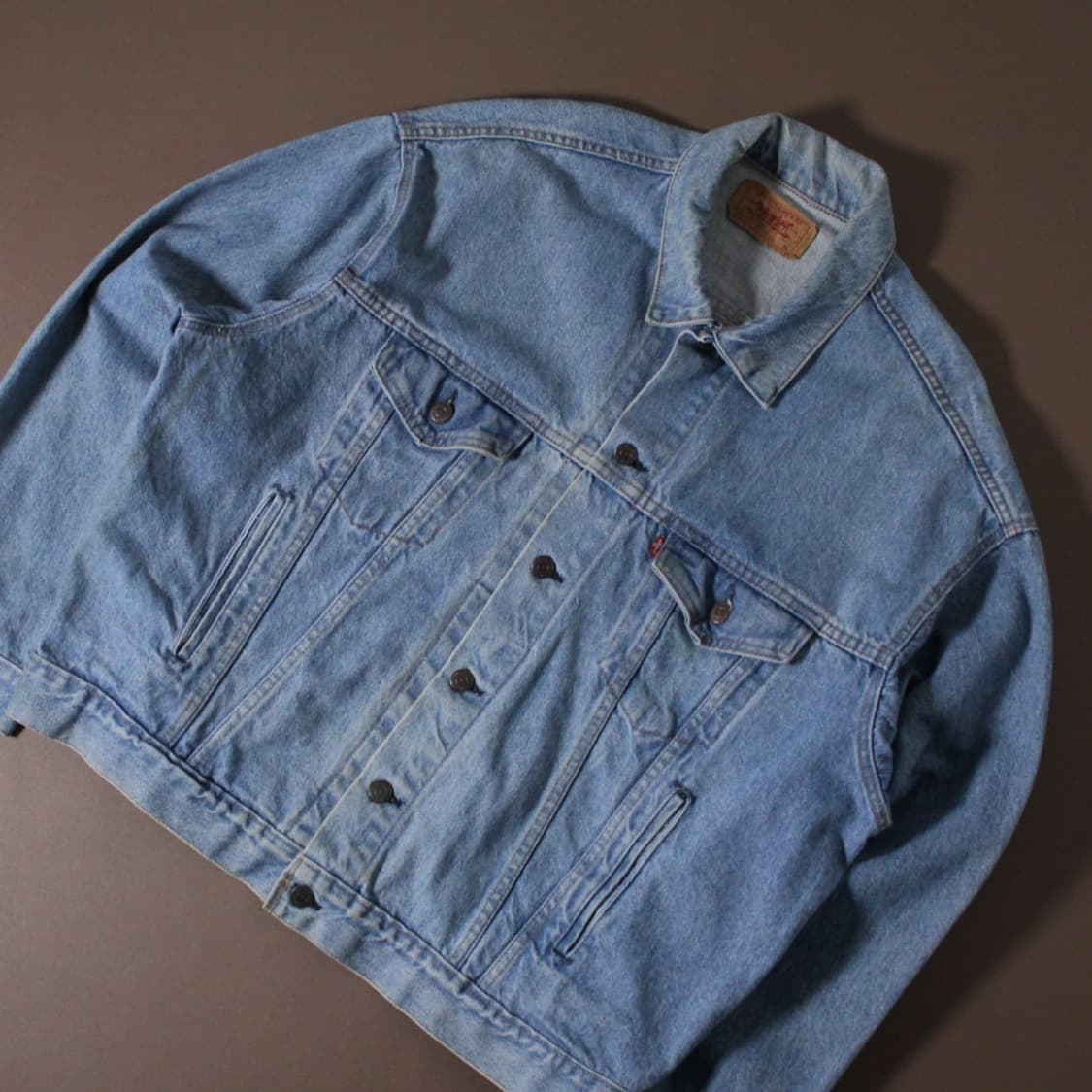 90s Levi’s 70507 USA 빅핏 트러커 데님자켓 L028 상품이미지2