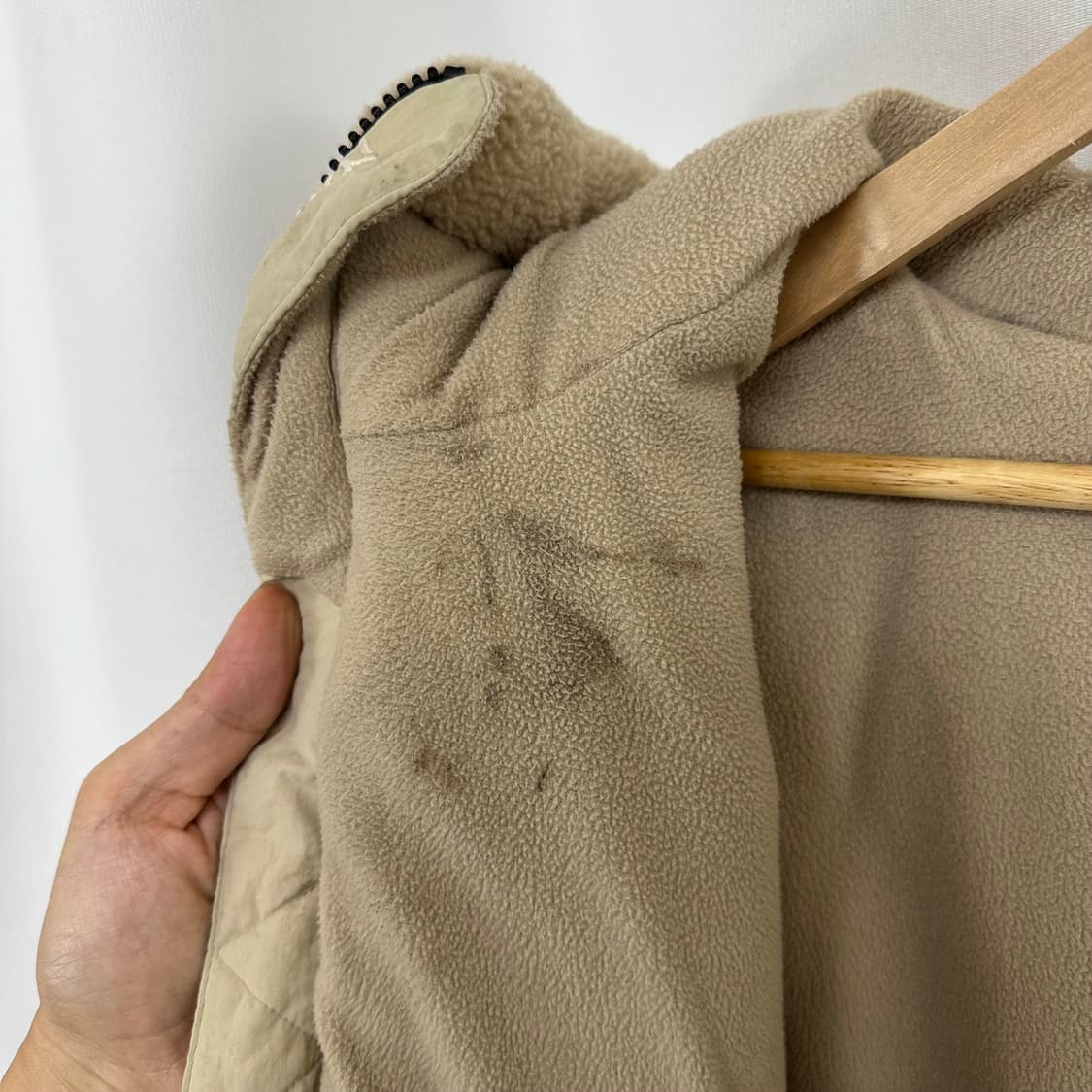 네셔널지오그래픽 남자 도톰 후드 기모 자켓 100 L 상품이미지10