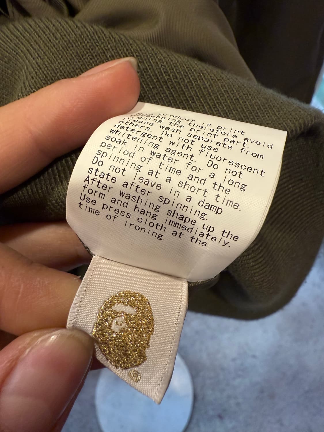 베이프 ma-1 항공 점퍼 상품이미지4