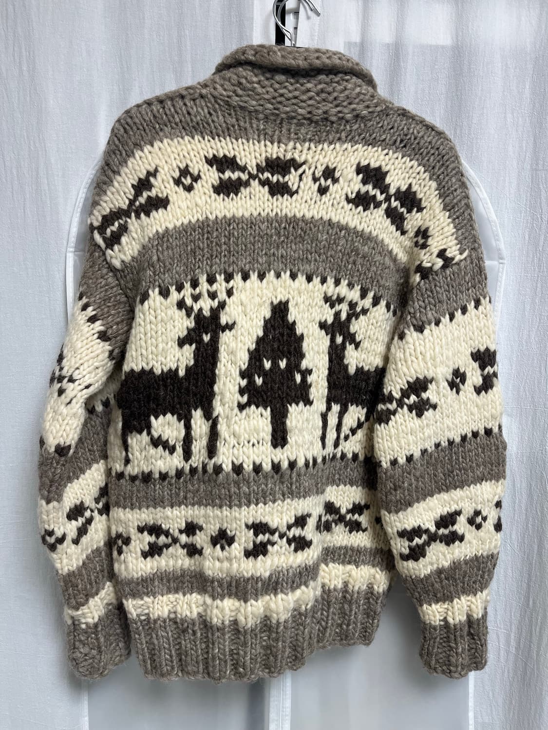 Flyer Hooks 코위찬 니트 집업 (빈티지) 상품이미지2