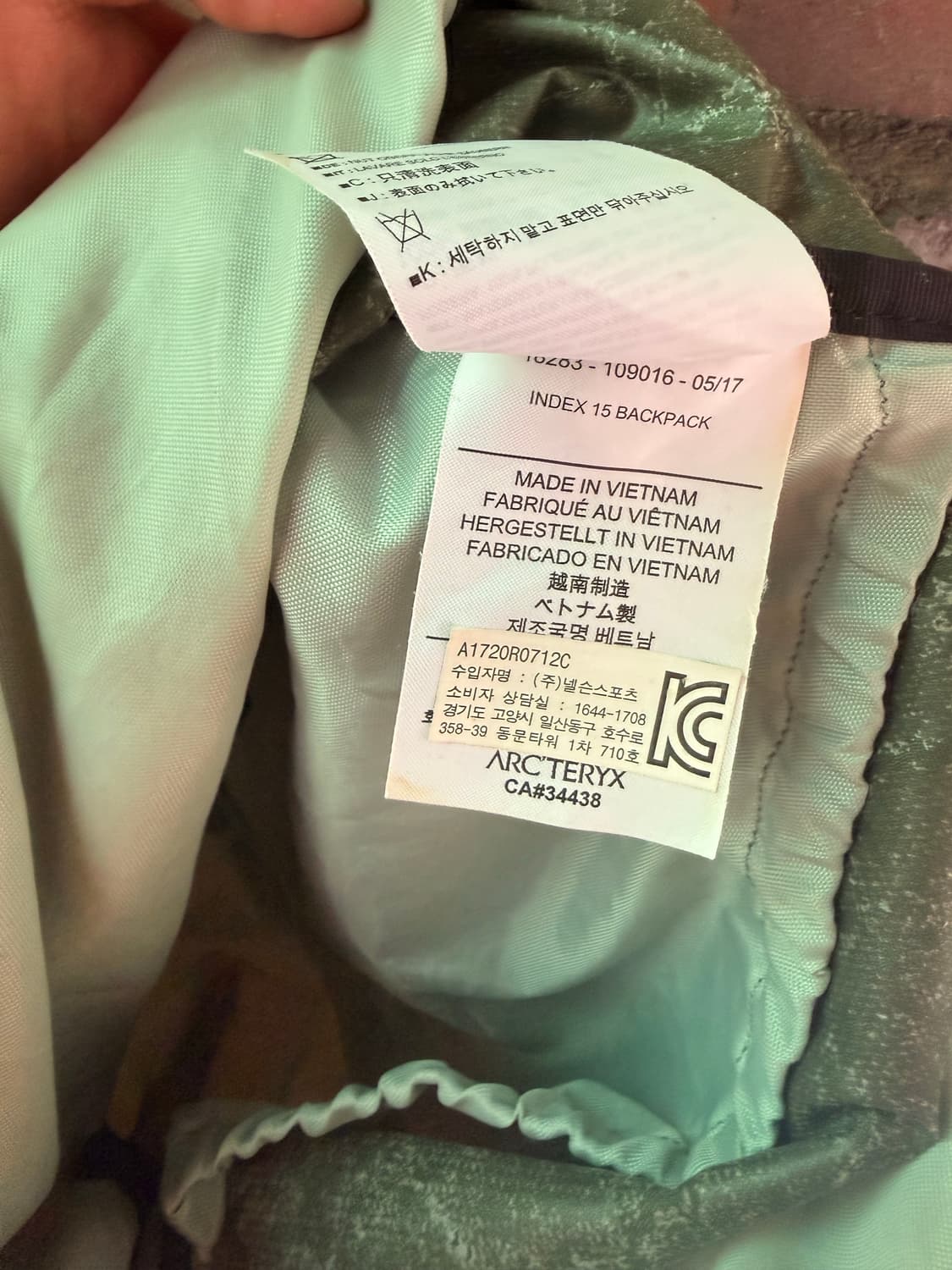 아크테릭스 INDEX 15 백팩  상품이미지5