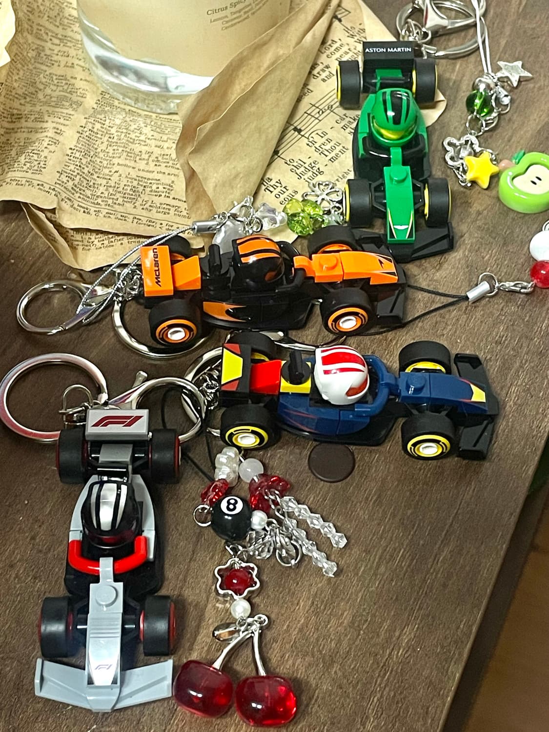 🏎️F1레고 키링 (ver2🍀) 상품이미지1