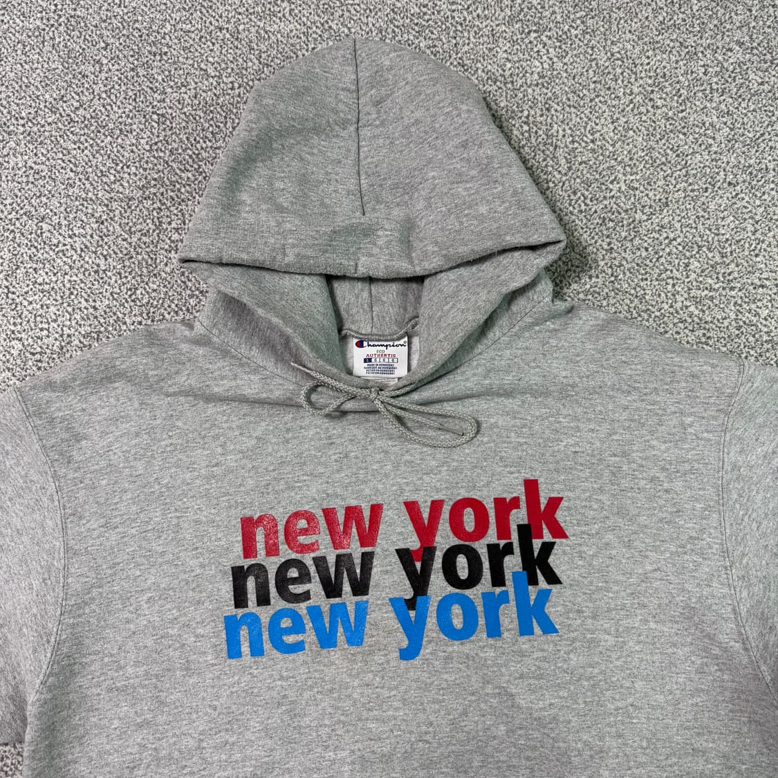 챔피온 NEW YORK 후드티 L 상품이미지3