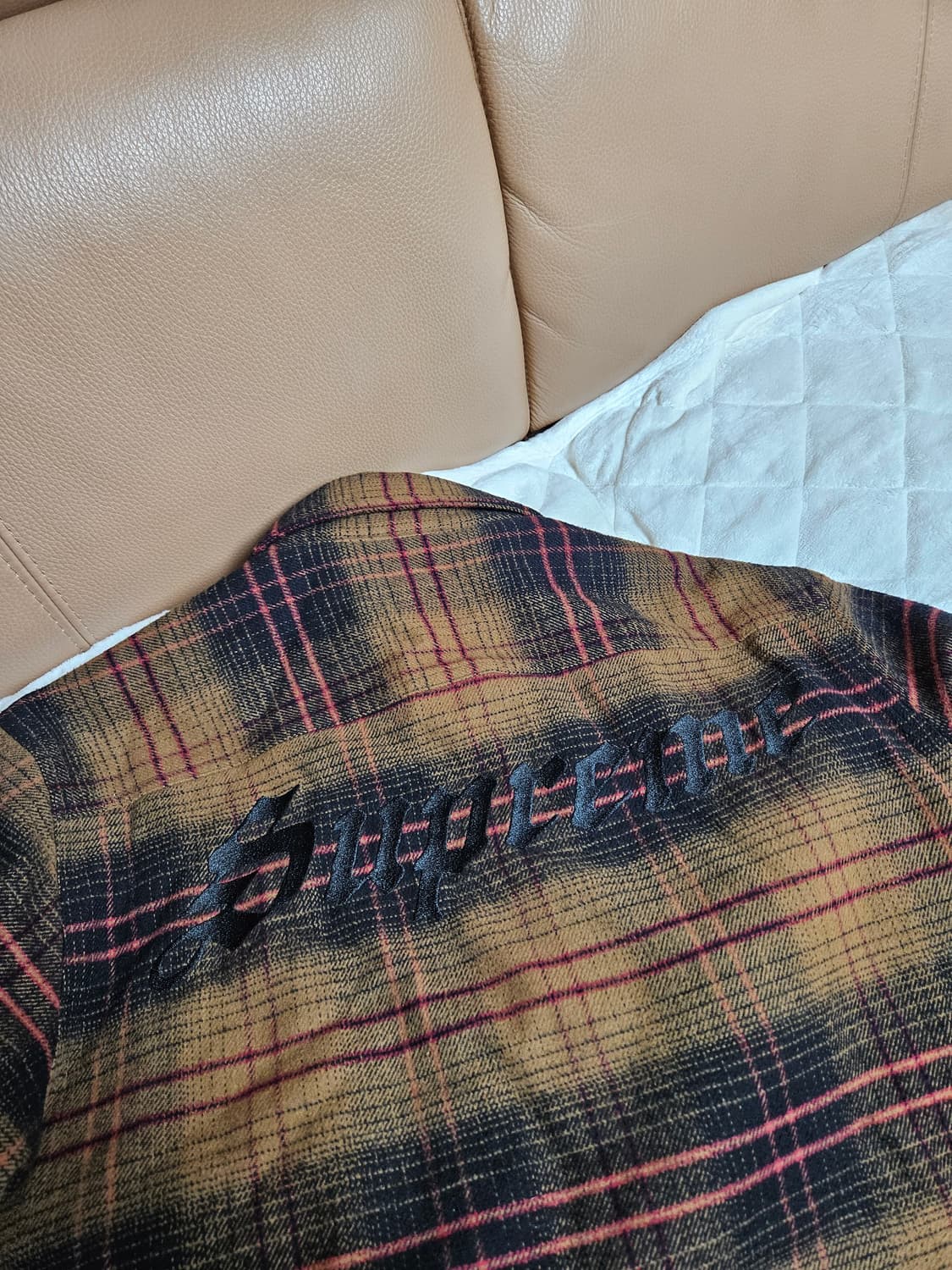 슈프림 라인드 플란넬 스냅 셔츠 자켓 23FW 상품이미지3