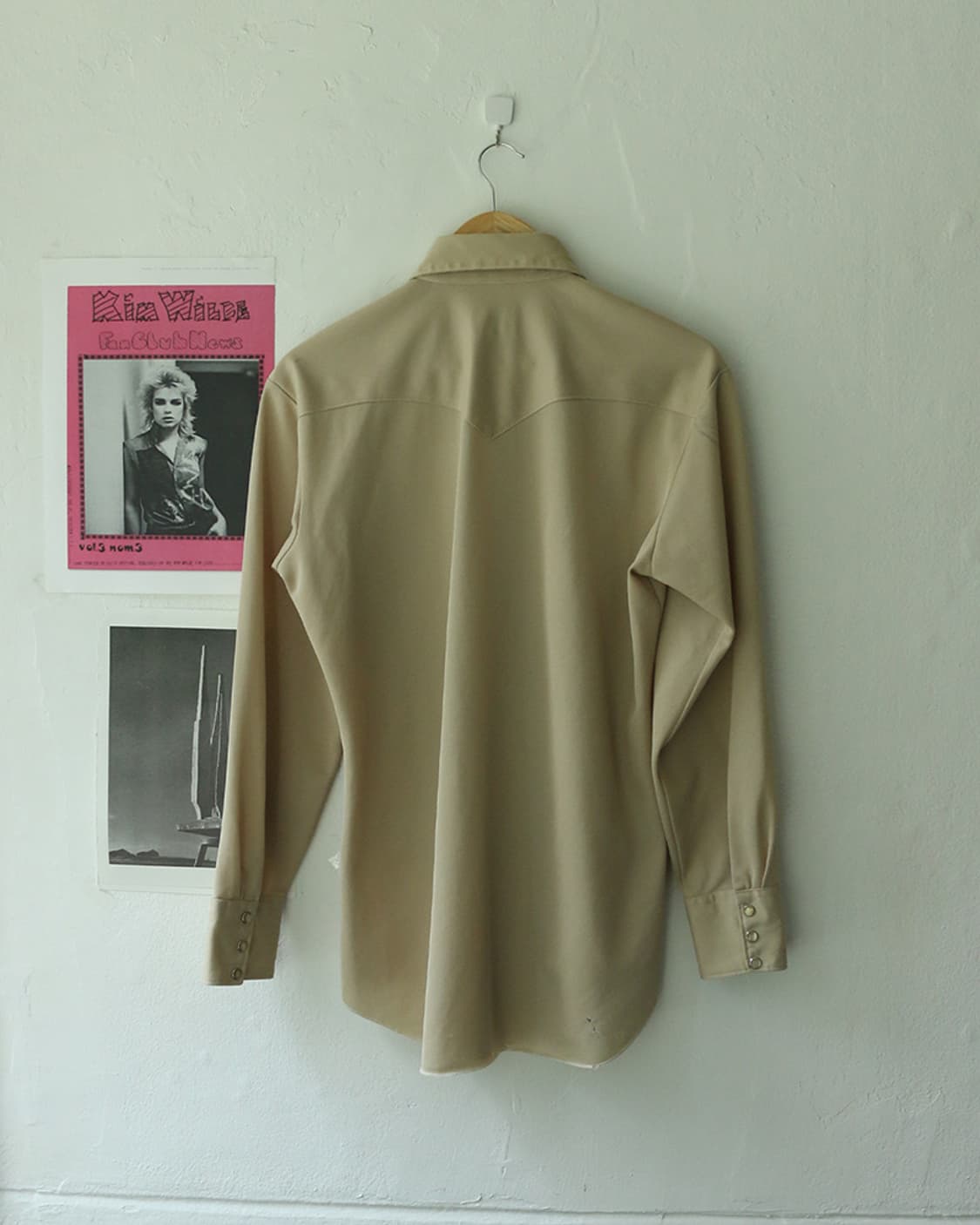 70s H BAR C 폴리 웨스턴 셔츠 상품이미지4
