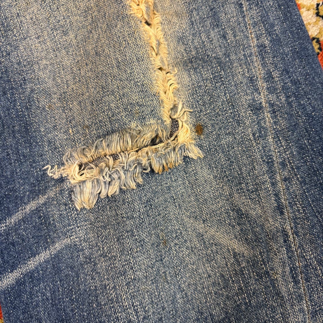 [32] 트루릴리전 JOEY 조이 데미지 부츠컷 데님 팬츠 상품이미지7