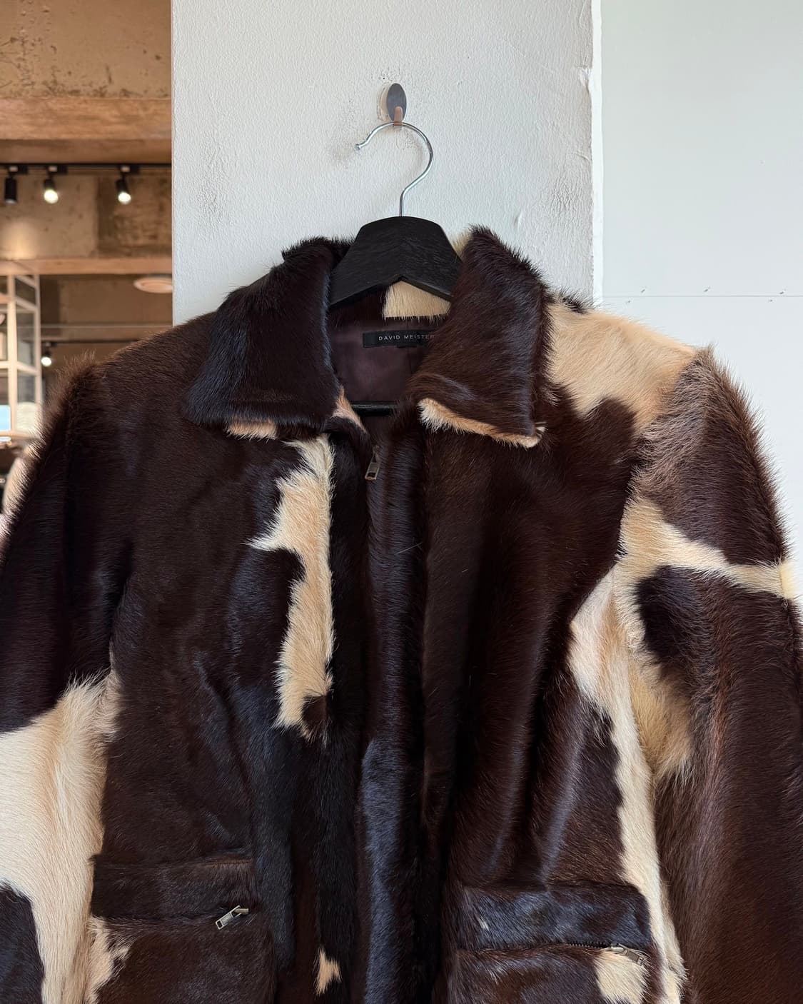 데이비드 마이스터 브라운 카우 송치 자켓 상품이미지3