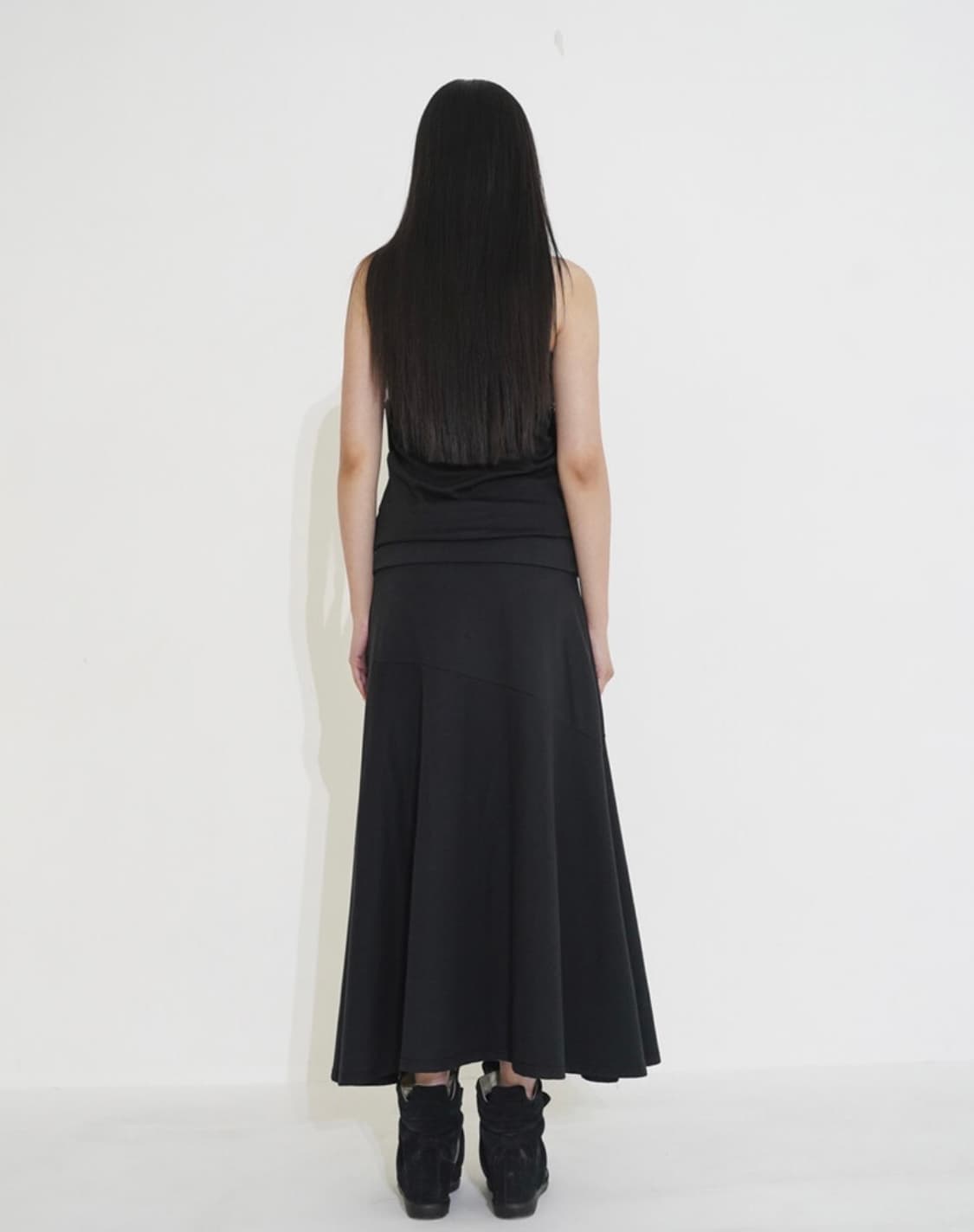 wsc archive cubic line long skirt 롱스커트 상품이미지3