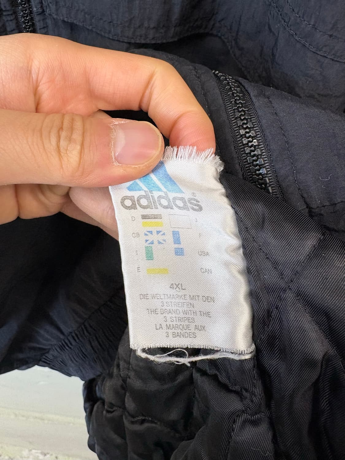 아디다스 90s 올드스쿨 삼선 후드 자켓 상품이미지7