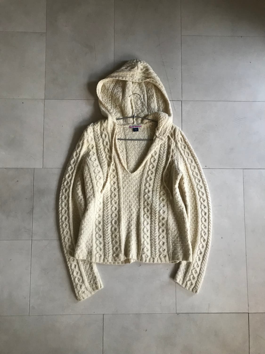 폴로 루즈핏 니트 후디 상품이미지6