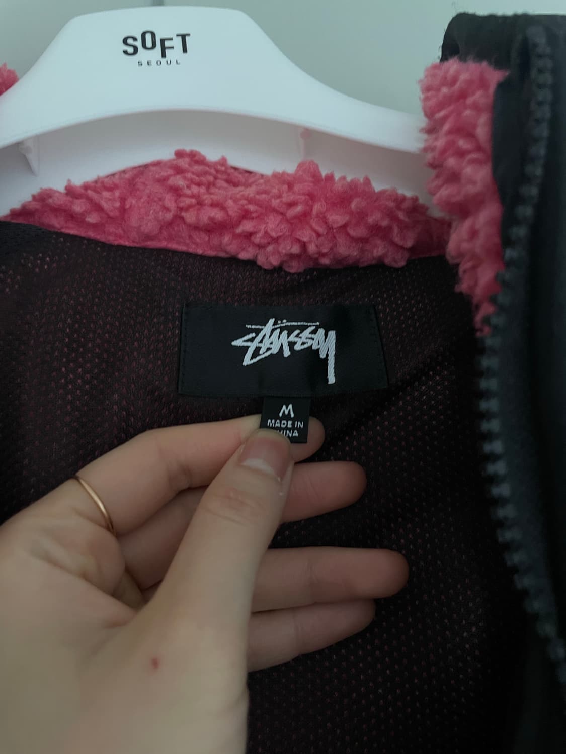 스투시 쉐르파 후드집업 24 spring collection 상품이미지3