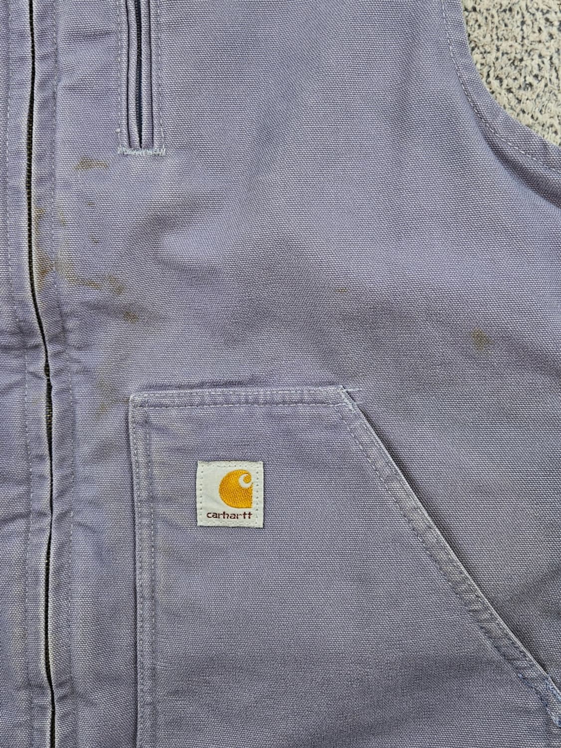 칼하트 WV001 덕 캔버스 워크 베스트 ( L ) / 11188 상품이미지7