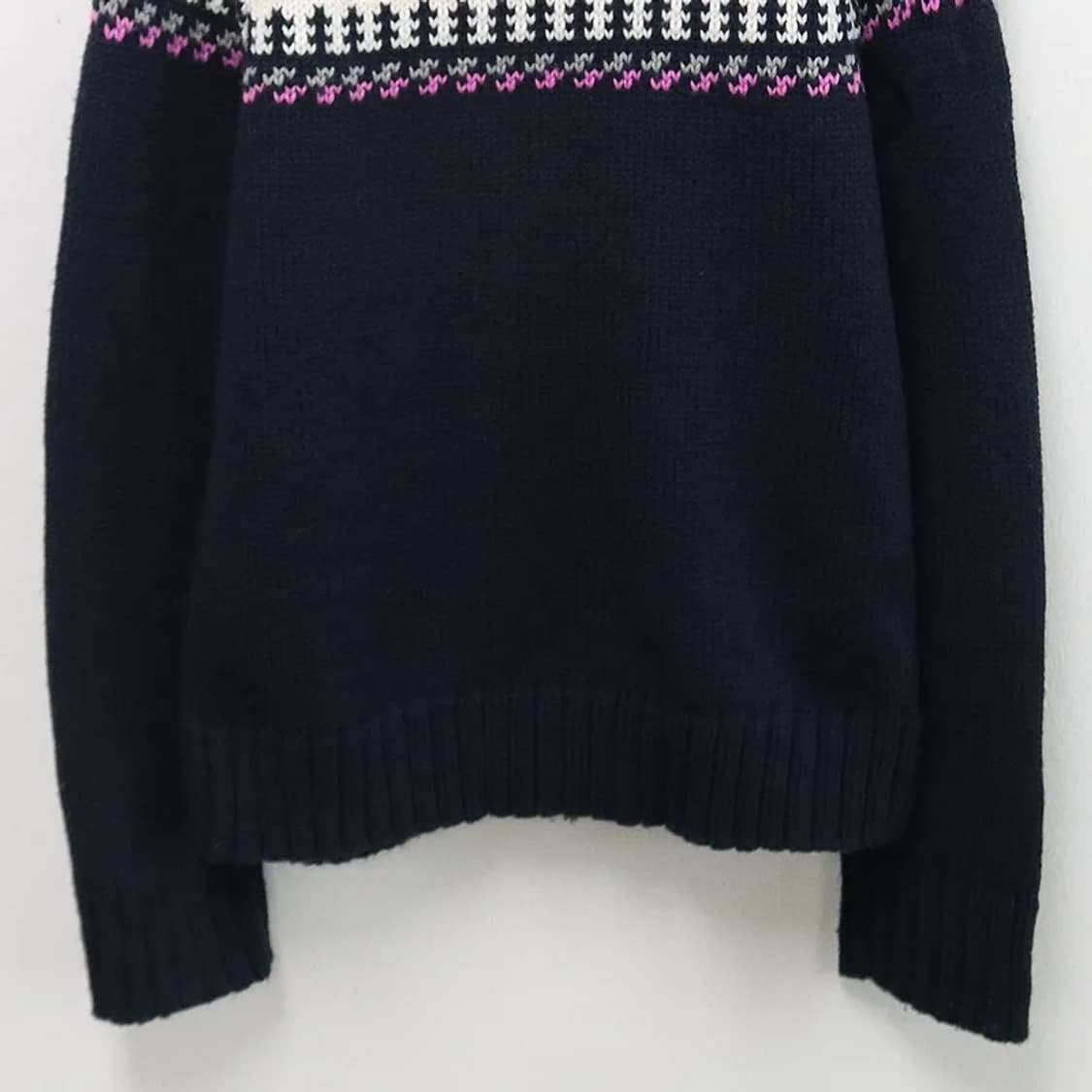 PBI 눈꽃 터틀넥 니트 가디건 60408 상품이미지8