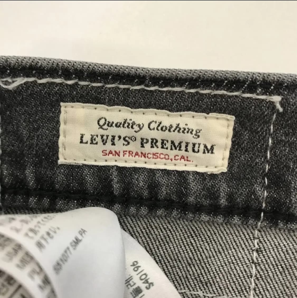 리바이스 512 프리미엄 흑청바지 30인치 상품이미지5