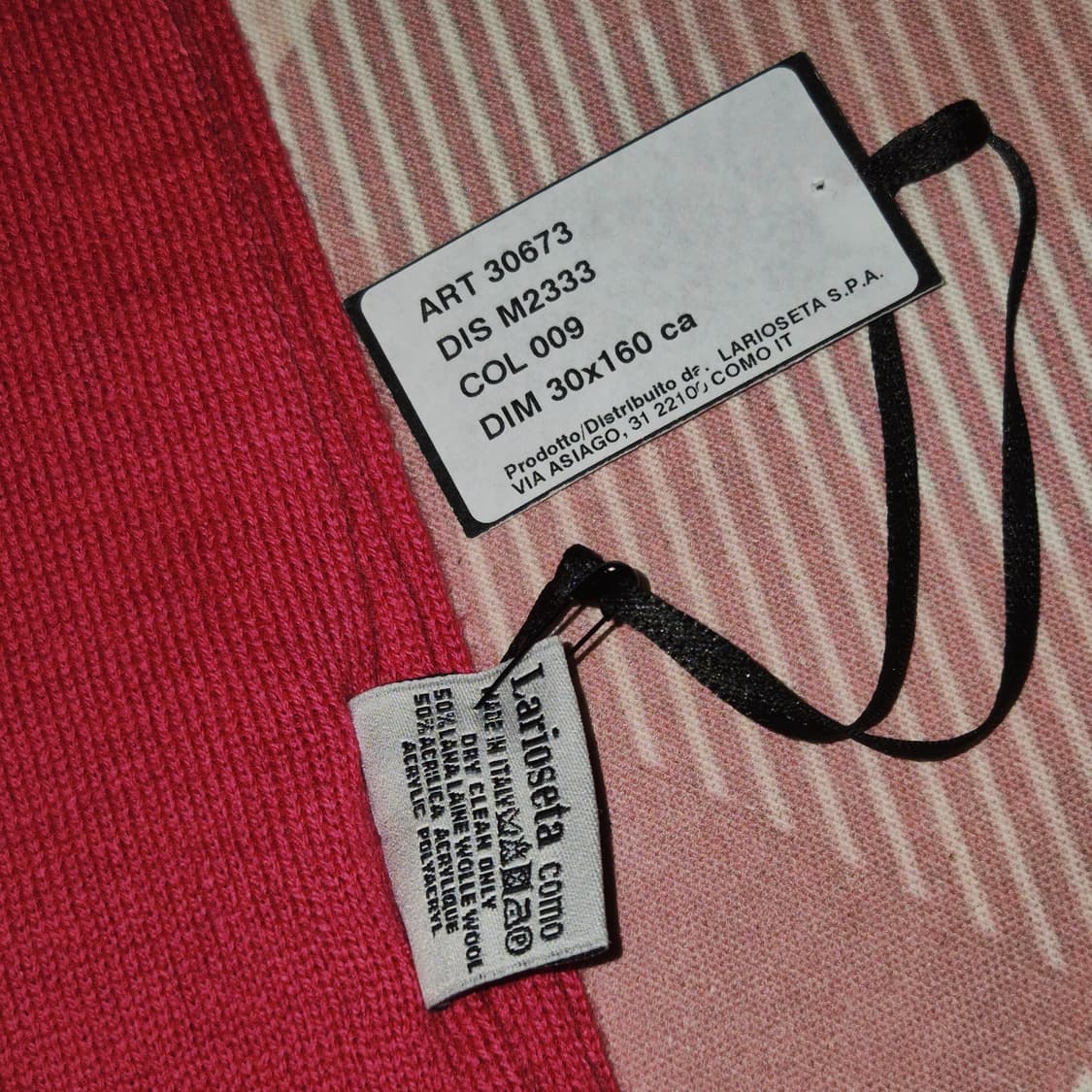 이탈리아 모스키노 테디베어 울 머플러 상품이미지10