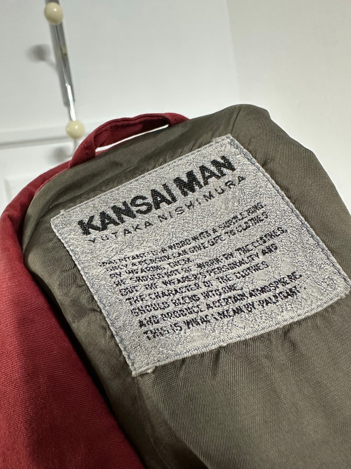 간사이 야마모토 아카이브 포켓 크롭 봄버 상품이미지3